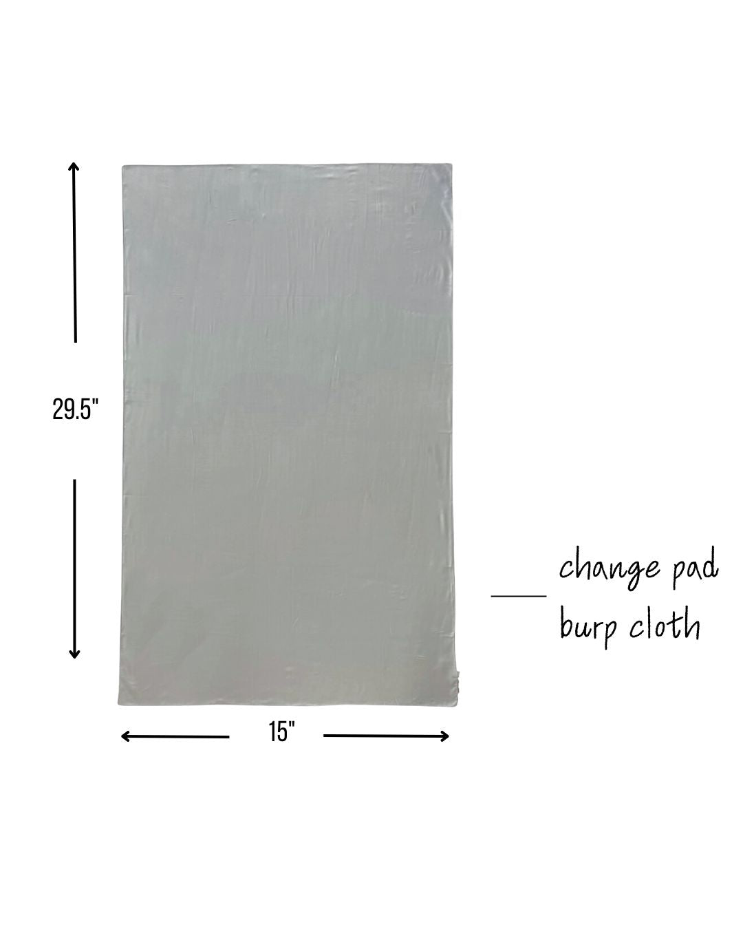 SMALL TOWEL - Burp cloth/Change Pad