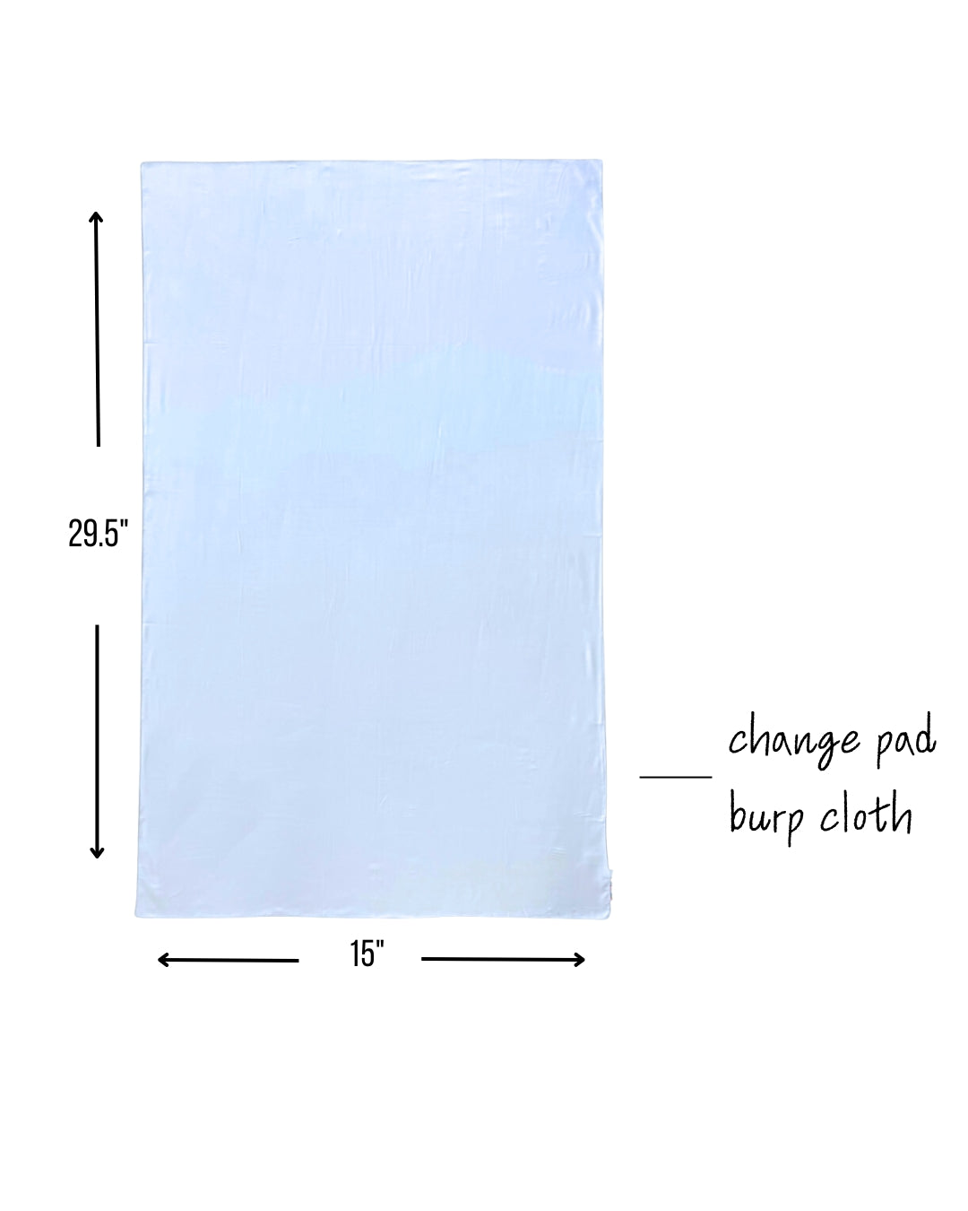 SMALL TOWEL - Burp cloth/Change Pad