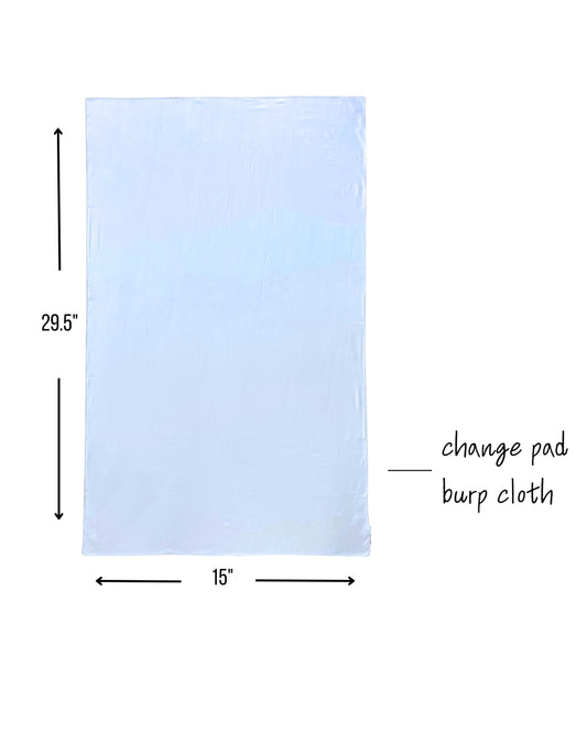 SMALL TOWEL - Burp cloth/Change Pad