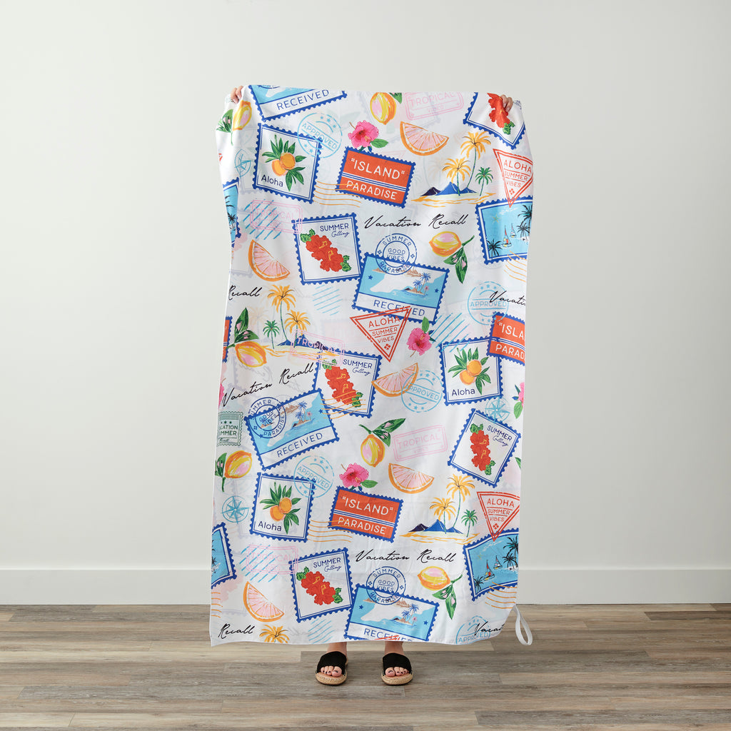 The Patterned Bath Sheet