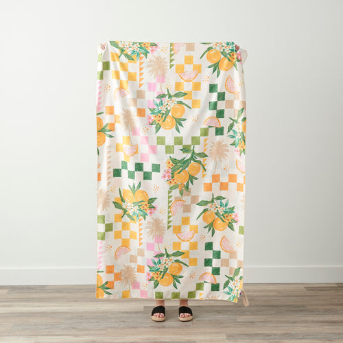 The Patterned Bath Sheet