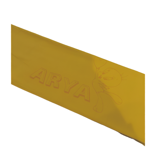 Yellow arya medium towel